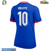 Frankreich Kylian Mbappe #10 Heimtrikot Frauen EM 2024 Kurzarm